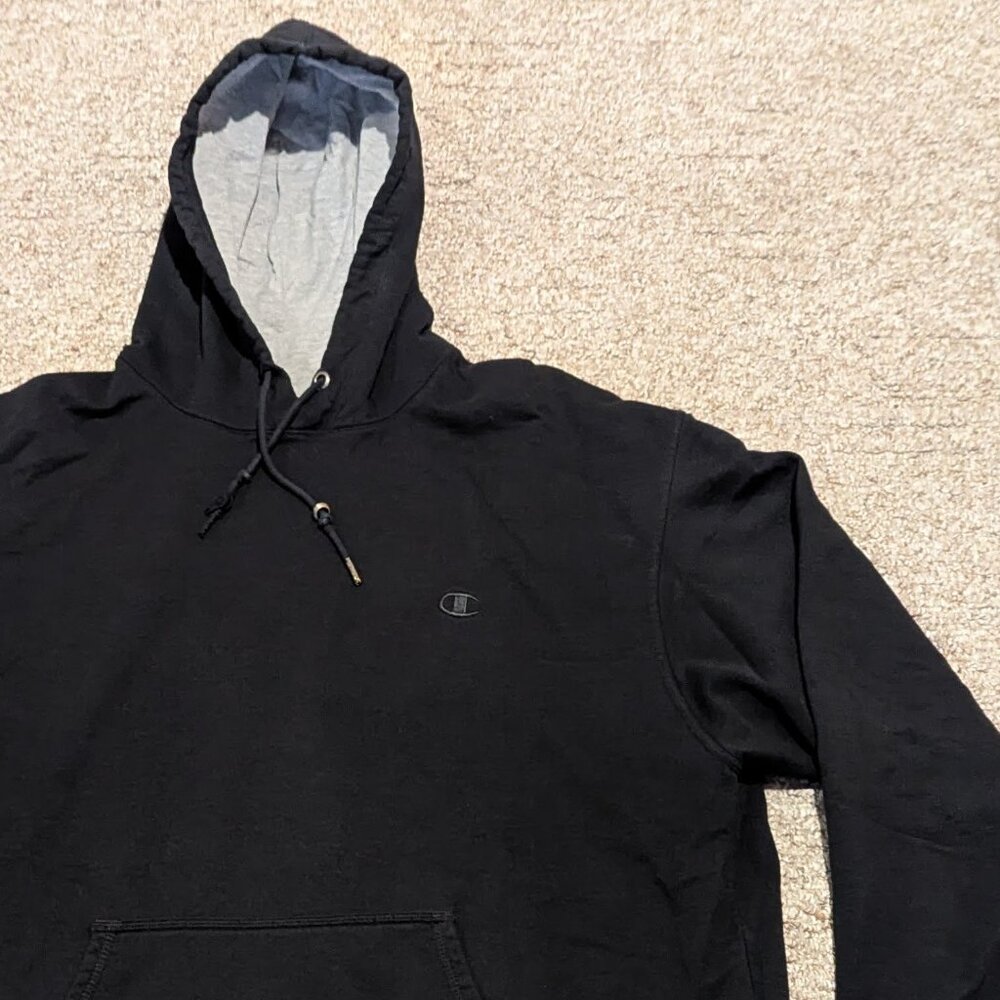 Champion Authentic Cotton Blend Pullover Hoodie